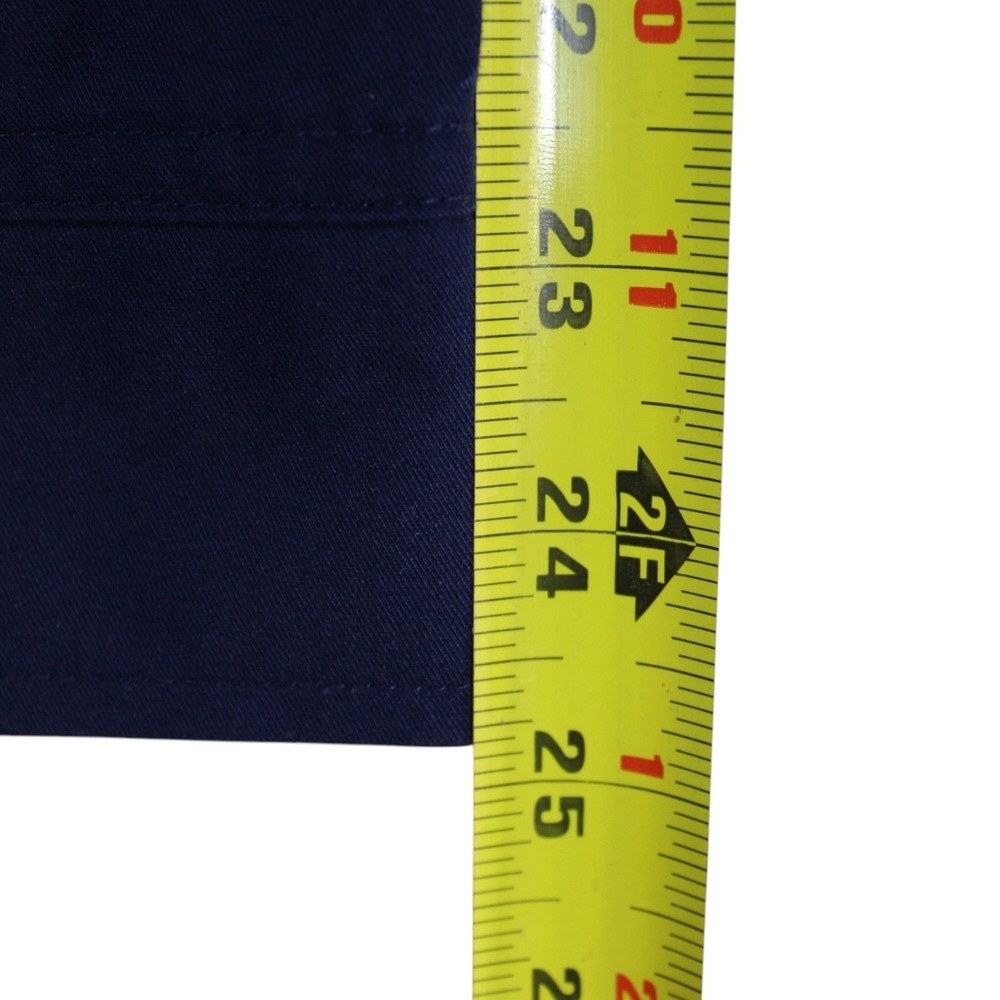 Healing Hands Purple Label Scrub Jacket Womens Large Navy Blue Full Zip Medical - Picture 8 of 9